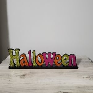 Halloween Table Sign